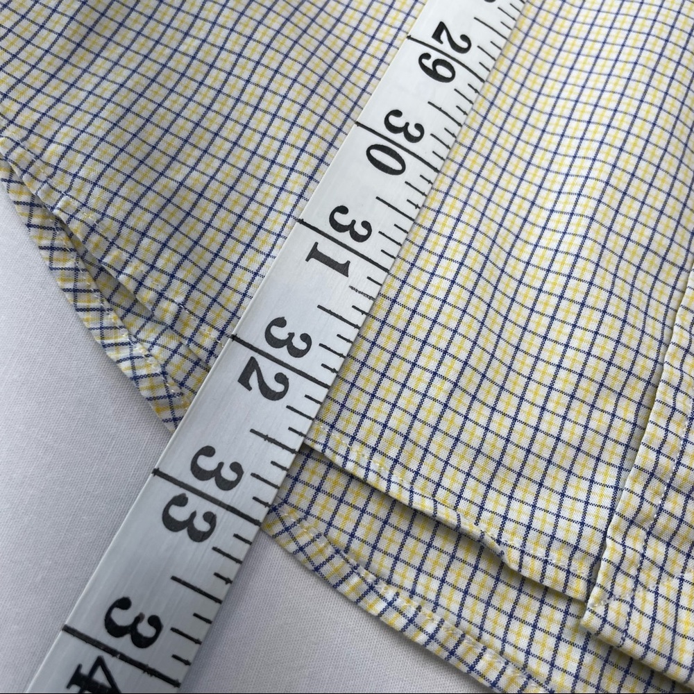 Ralph Lauren Men's Dress Casual Shirt Classic Fit Yarmouth Cotton Size 16 34-35 - Picture 12 of 16